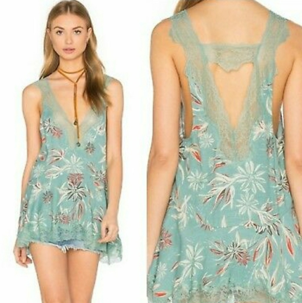 Free People Intimately Free Bellflower Tunic